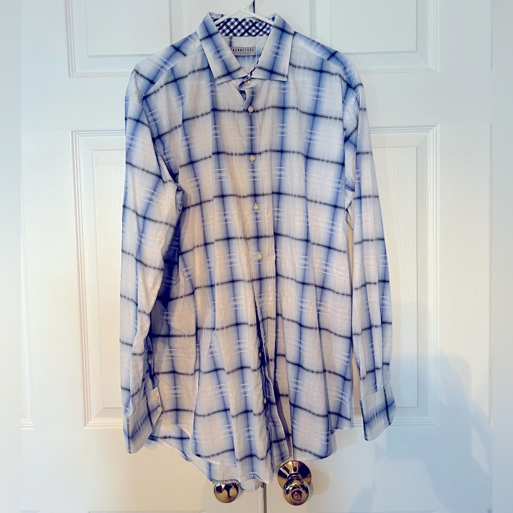 Jack Stone by Thomas Dean cotton shirt size XXL EUC